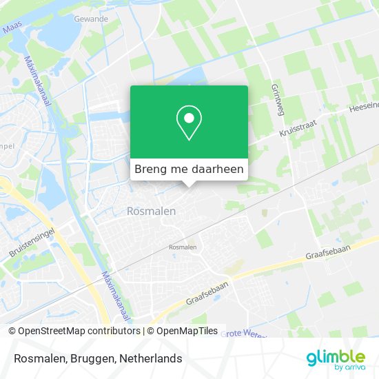 Rosmalen, Bruggen kaart