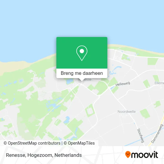 Renesse, Hogezoom kaart