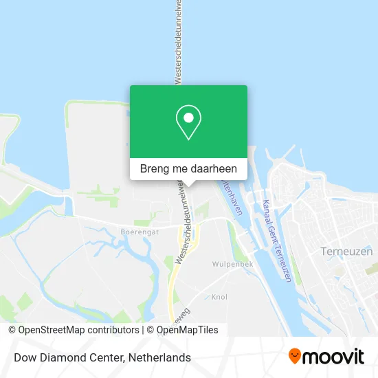 Dow Diamond Center kaart