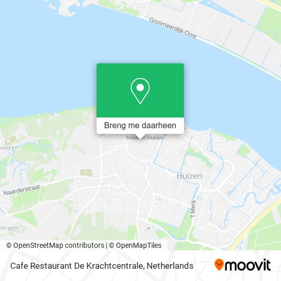 Cafe Restaurant De Krachtcentrale kaart