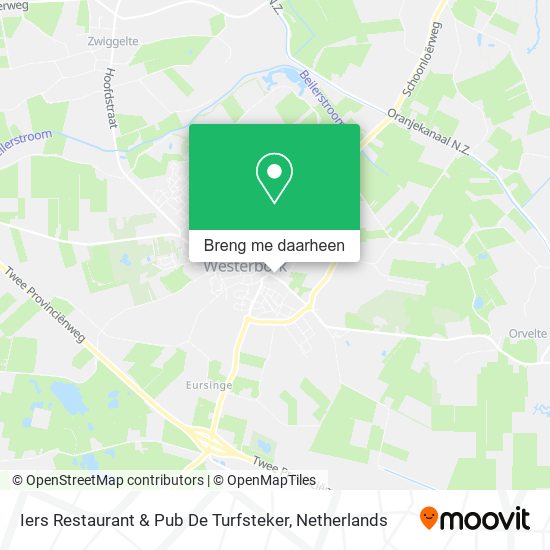 Iers Restaurant & Pub De Turfsteker kaart