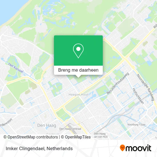 Imker Clingendael kaart