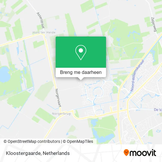 Kloostergaarde kaart