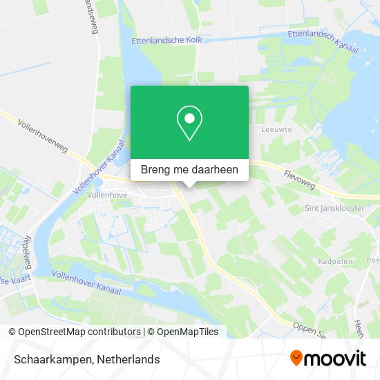 Schaarkampen kaart