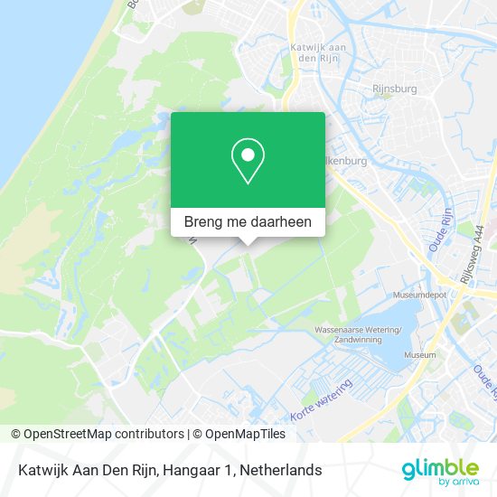 Katwijk Aan Den Rijn, Hangaar 1 kaart