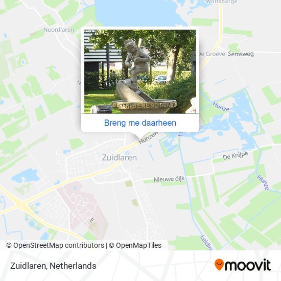 Zuidlaren kaart