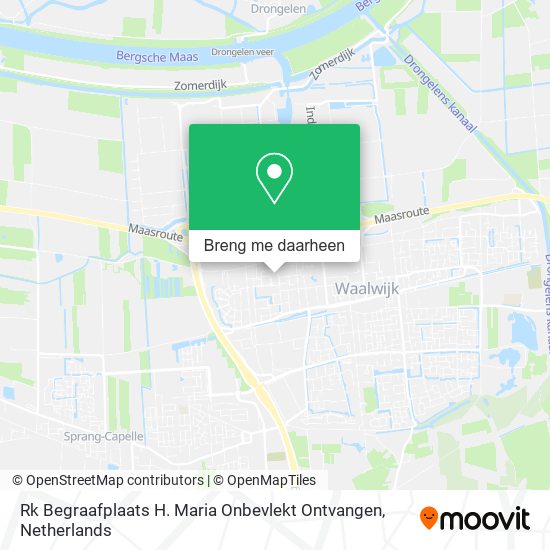 Rk Begraafplaats H. Maria Onbevlekt Ontvangen kaart