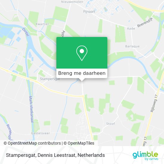 Stampersgat, Dennis Leestraat kaart