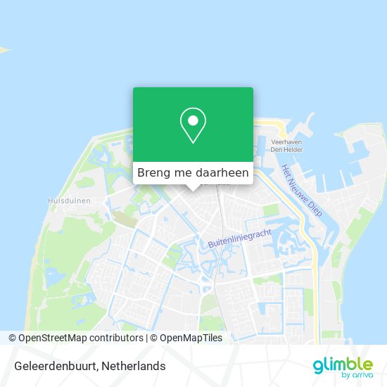 Geleerdenbuurt kaart