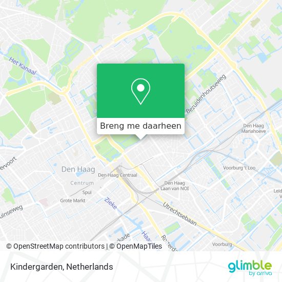 Kindergarden kaart