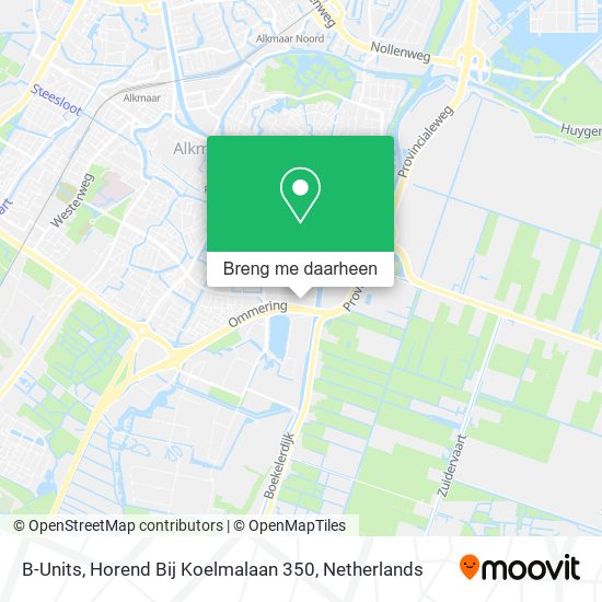 B-Units, Horend Bij Koelmalaan 350 kaart
