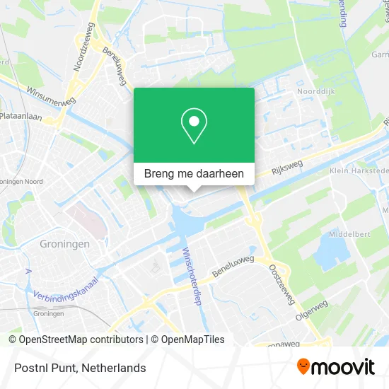 Postnl Punt kaart