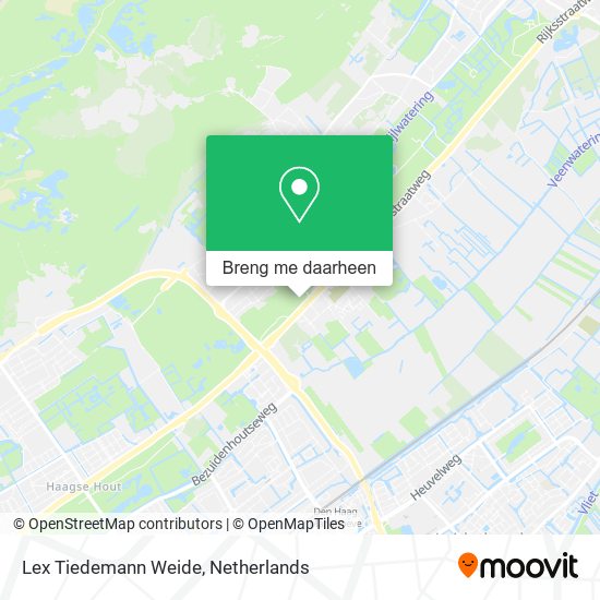 Lex Tiedemann Weide kaart