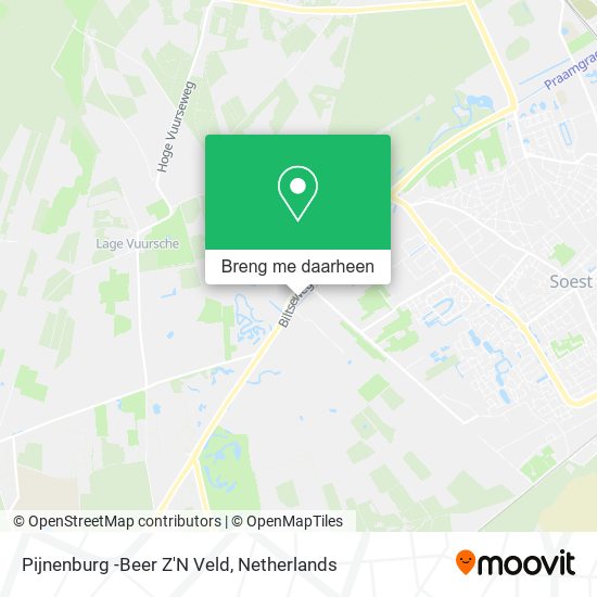 Pijnenburg -Beer Z'N Veld kaart