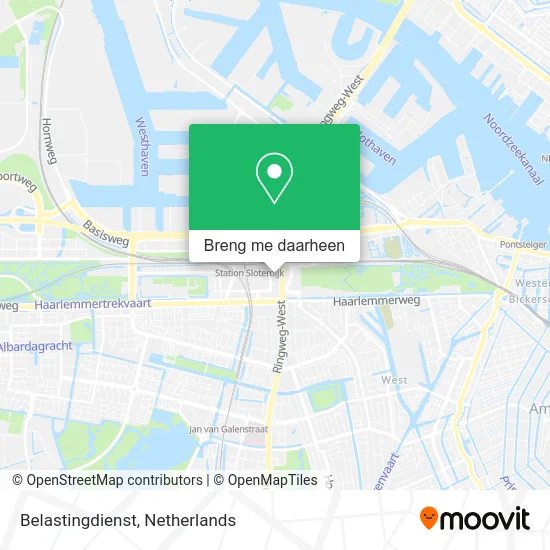 Belastingdienst kaart