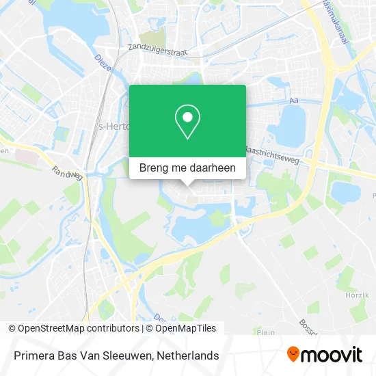 Primera Bas Van Sleeuwen kaart