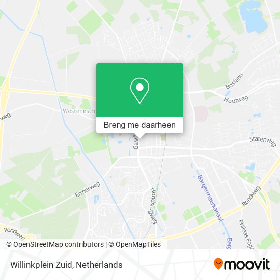 Willinkplein Zuid kaart