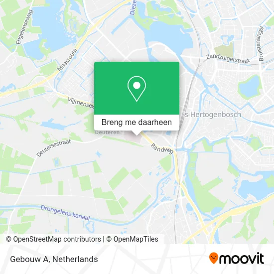Gebouw A kaart