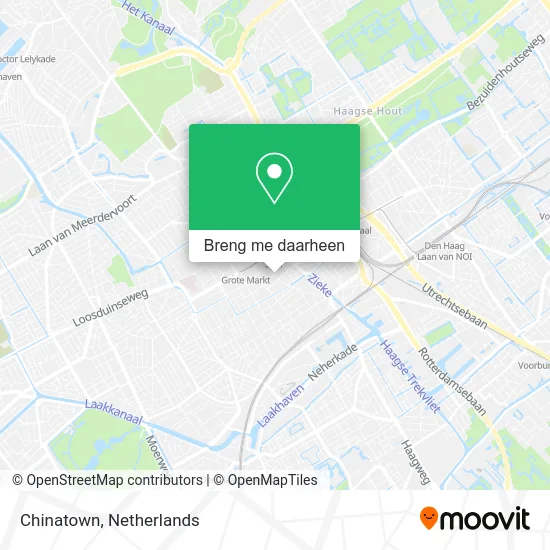 Chinatown kaart