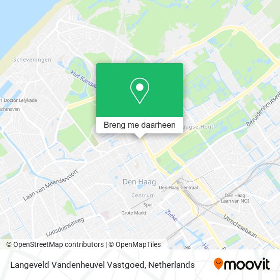 Langeveld Vandenheuvel Vastgoed kaart