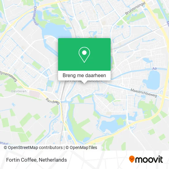 Fortin Coffee kaart