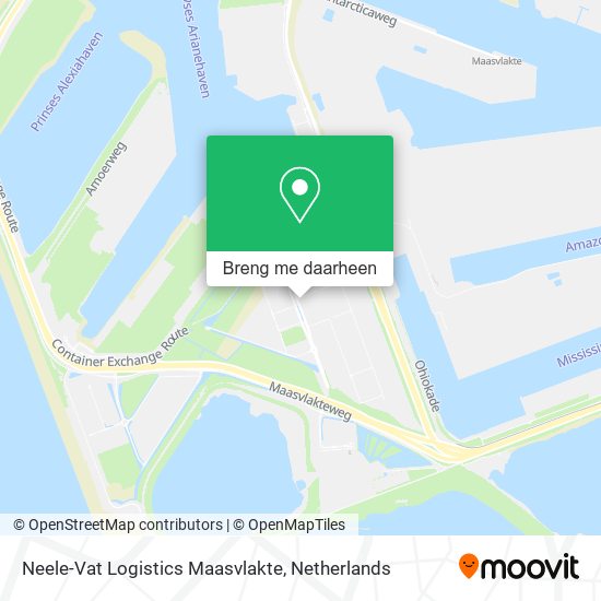 Neele-Vat Logistics Maasvlakte kaart