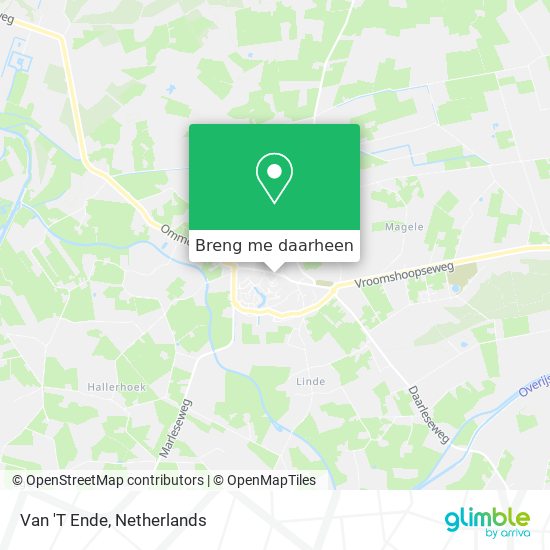 Van 'T Ende kaart