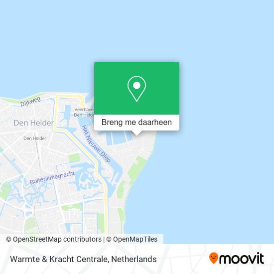Warmte & Kracht Centrale kaart