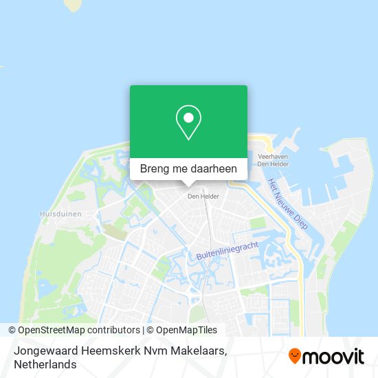 Jongewaard Heemskerk Nvm Makelaars kaart