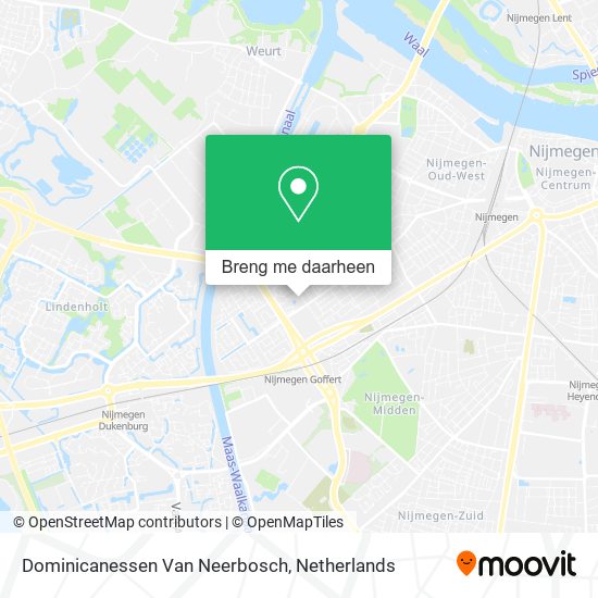 Dominicanessen Van Neerbosch kaart