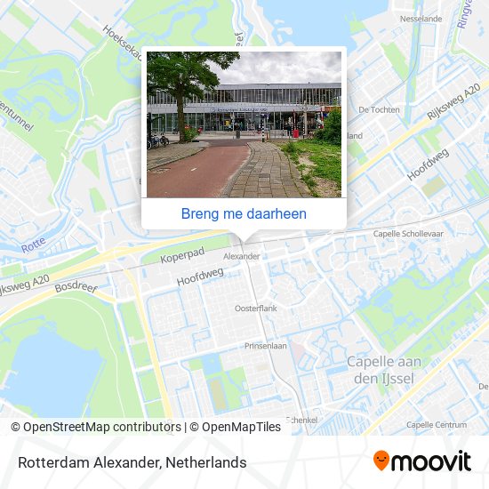 Rotterdam Alexander kaart