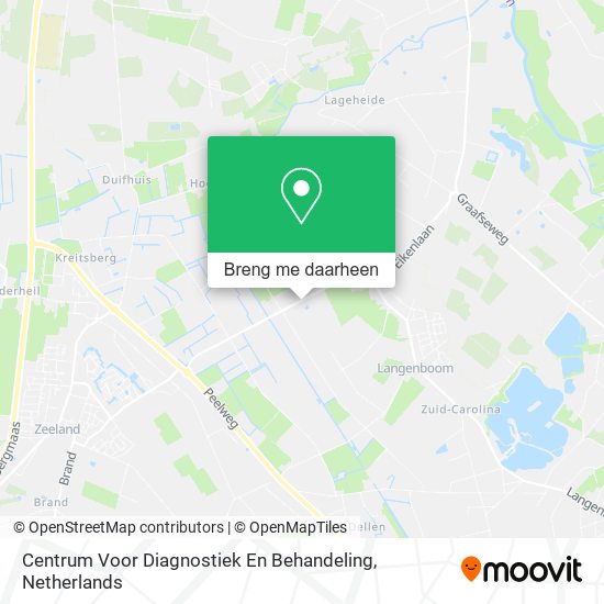 Centrum Voor Diagnostiek En Behandeling kaart