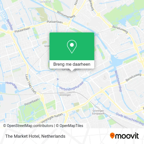 The Market Hotel kaart