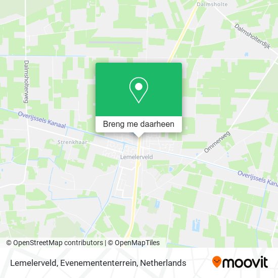 Lemelerveld, Evenemententerrein kaart