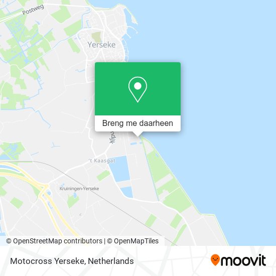 Motocross Yerseke kaart