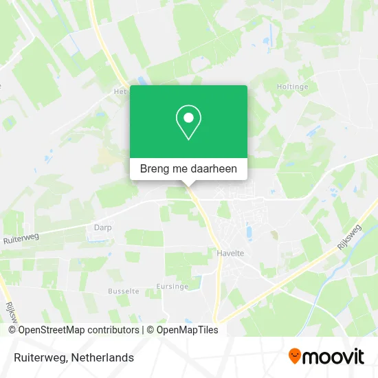 Ruiterweg kaart