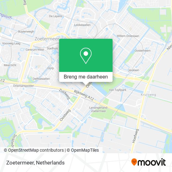 Zoetermeer kaart