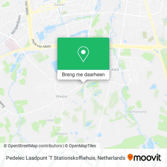 Pedelec Laadpunt 'T Stationskoffiehuis kaart