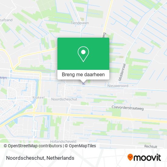 Noordscheschut kaart