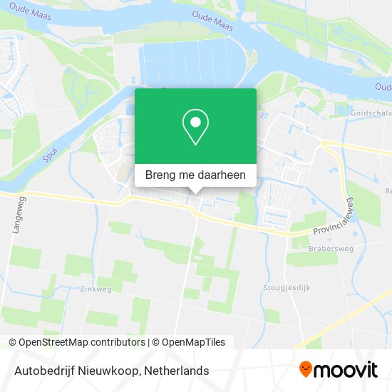 Autobedrijf Nieuwkoop kaart