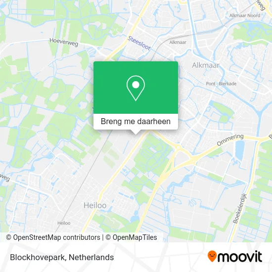 Blockhovepark kaart