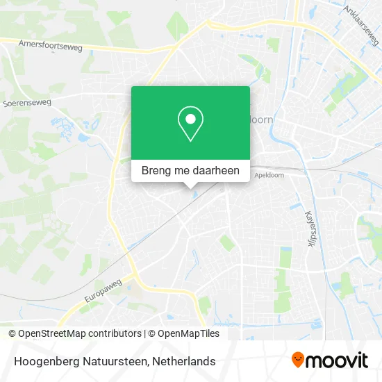 Hoogenberg Natuursteen kaart