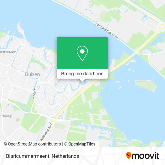 Blaricummermeent kaart