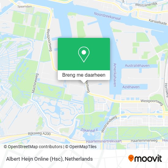 Albert Heijn Online (Hsc) kaart