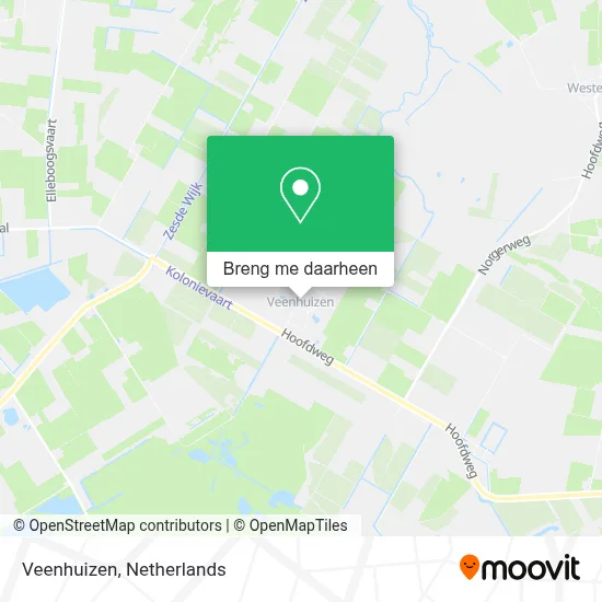 Veenhuizen kaart
