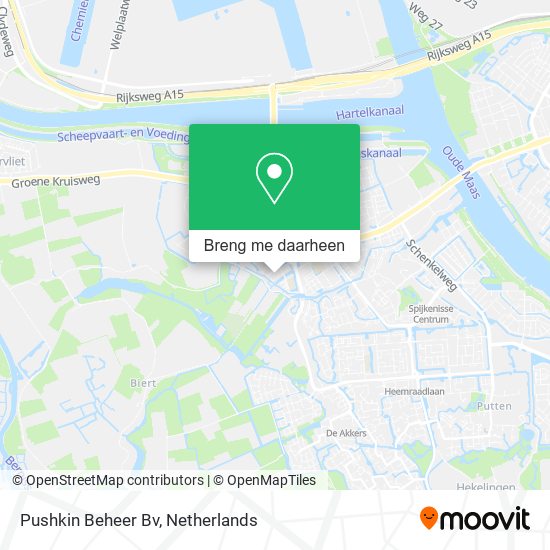 Pushkin Beheer Bv kaart