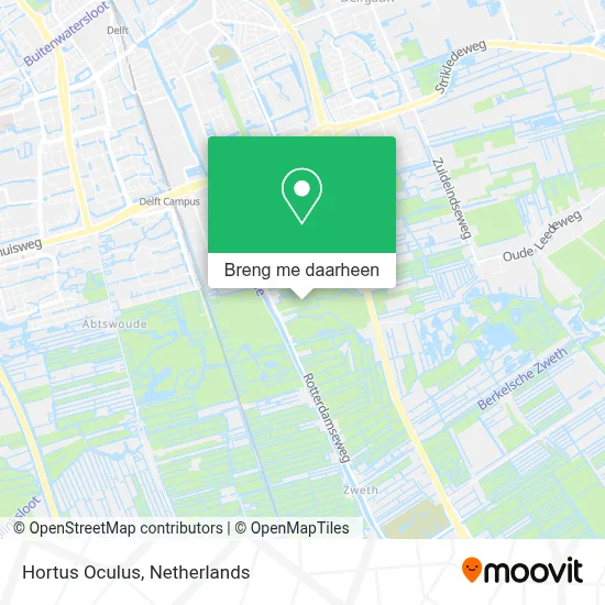 Hortus Oculus kaart