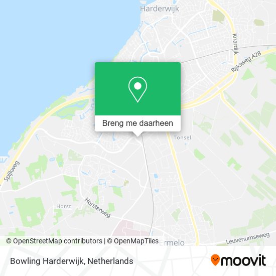 Bowling Harderwijk kaart