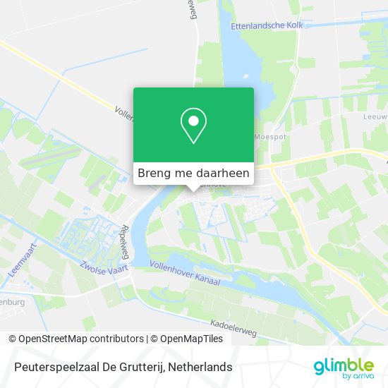 Peuterspeelzaal De Grutterij kaart