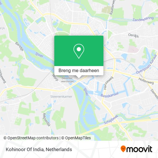 Kohinoor Of India kaart
